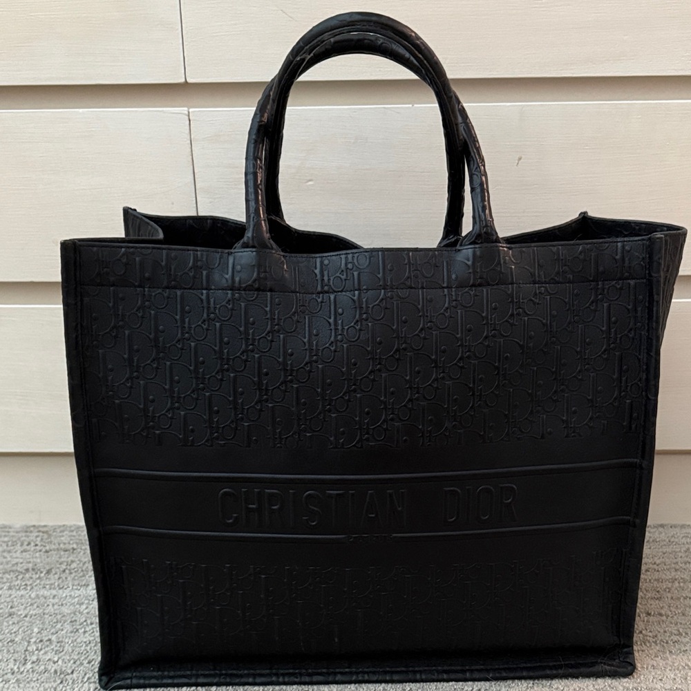 Dior Black Tote Bag